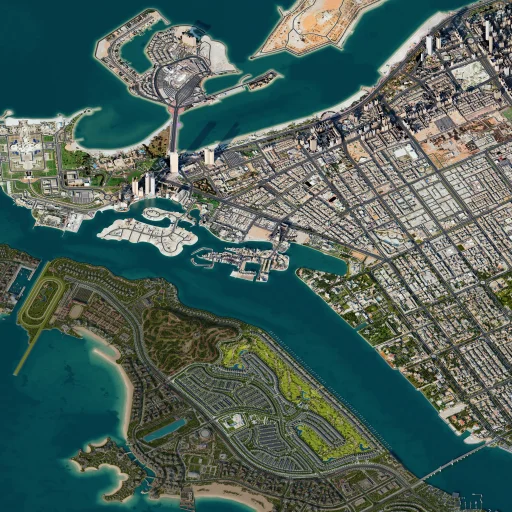 Modon Hudayriyat Island Projects | Interactive Real Estate Map | Modon ...