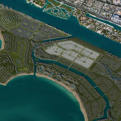 Modon Hudayriyat Island Projects | Interactive Real Estate Map | Modon ...